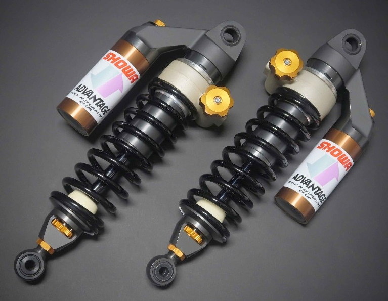 ADVANTAGE アドバンテージ SHOWA[ショーワ] RS-γ リアサスペンション(油圧イニシャルアジャスター) CB1100 EX HONDA ホンダ リアサスペンション サスペンション 足回り スプリングカラー：ダイヤモンドブラック｜ウェビック　店