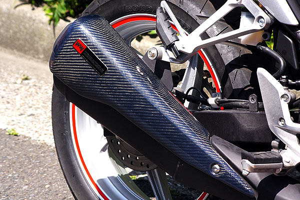 楽天市場】Realize CBR250R バイクマフラー MC41 前期型 一眼