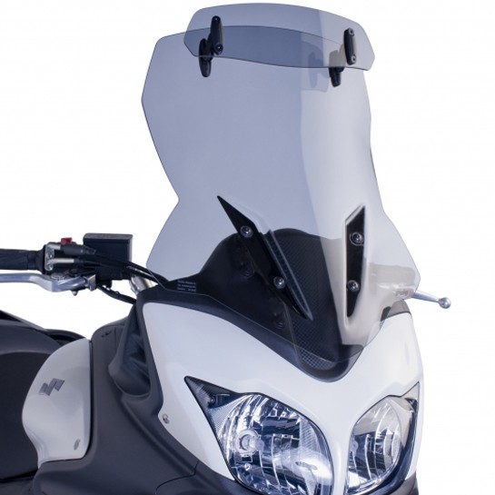 Puig プーチ ツーリングスクリーン バイザー付き Vストローム650 SUZUKI スズキ スクリーン 外装｜ウェビック　店