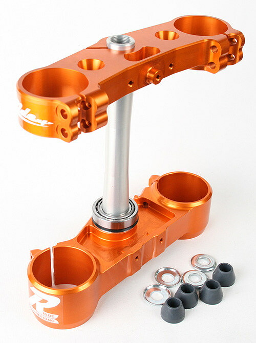 Ride Engineering ライドエンジニアリング トリプルクランプキット 19mmオフセット XCW 14 XC SX EXC 450 -F FACTORY EDITION KTM トリプルツリー・ステム・アンダーブラケット ハンドル