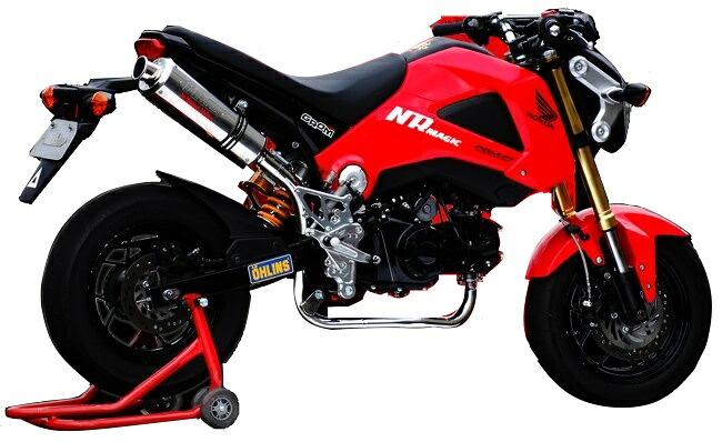 NRマジック エヌアールマジック V-SHOCK Z PVS マフラー GROM HONDA ホンダ フルエキゾーストマフラー
