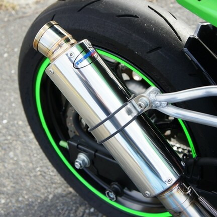 ニンジャ250(2013〜2017)用　月木レーシングフルエキゾーストマフラー ニンジャ250(2013〜2017)用 月木レーシングフルエキゾーストマフラー