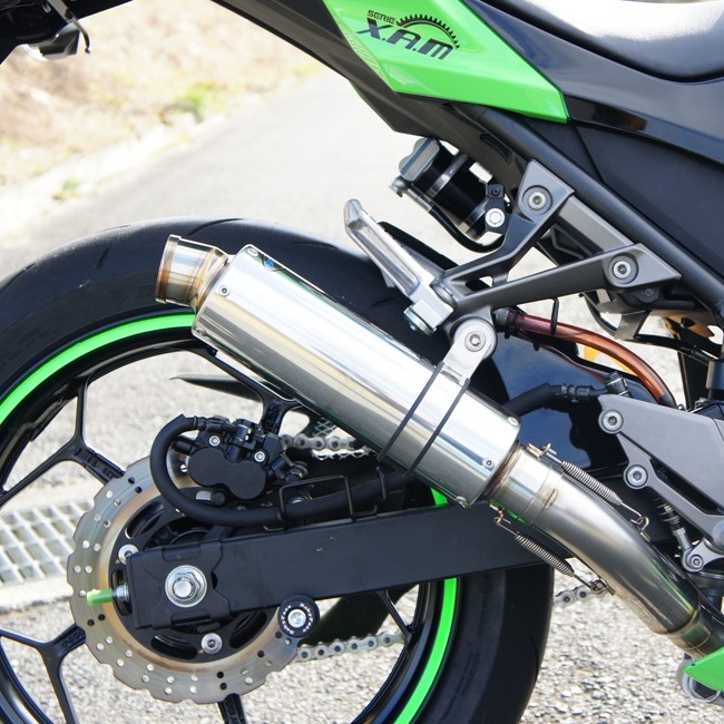 月木レーシング ツキギレーシング TR エキゾーストシステム フルエキゾースト マフラー NINJA250 [ニンジャ250] KAWASAKI カワサキ フルエキゾーストマフラー