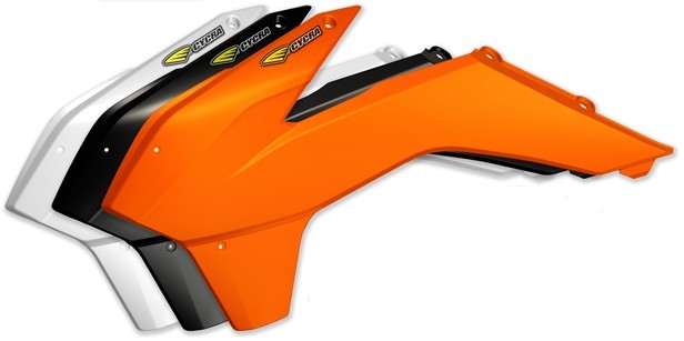 CYCRA サイクラ パワーフローインテークラジエターシュラウド エアーボックスカバー付き カラー