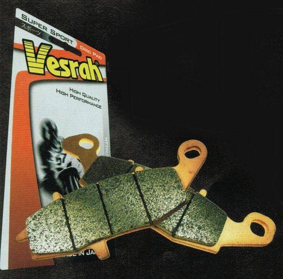 Vesrah ベスラ メタルスポーツパッド シンタードブレーキパッド ZD-CT KAWASAKI カワサキ SUZUKI スズキ ブレーキパッド ブレーキ