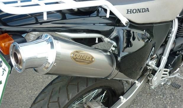 OUTEX アウテックス OUTEX.R-STG (S/O) スリップオンマフラー XR400モタード HONDA ホンダ マフラー
