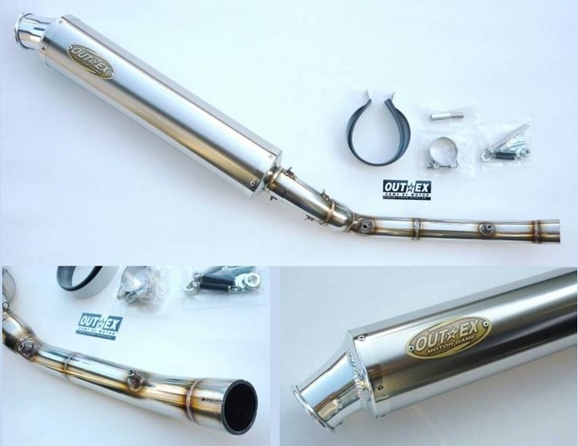 楽天市場】DRZ400 オーバルチタン スリップオンマフラー カーボン