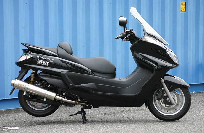 OUTEX アウテックス OUTEX.R-BSTG-CATALYZE フルエキゾーストマフラー グランドマジェスティ400 YAMAHA ヤマハ マフラー