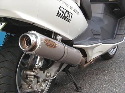 OUTEX アウテックス OUTEX.R-SSTG-CATALYZE フルエキゾーストマフラー スカイウェイブ650 SUZUKI スズキ マフラー|ウェビック 店