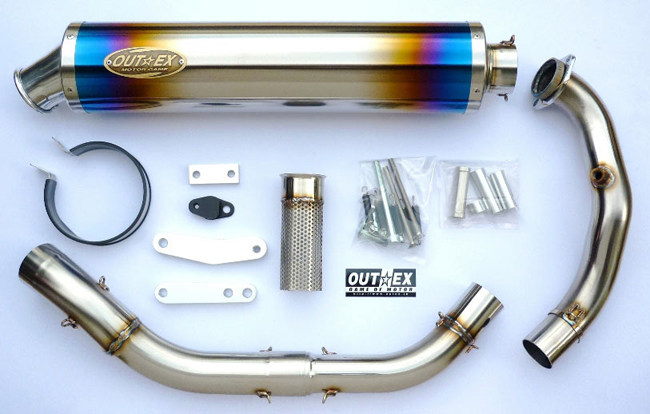 OUTEX アウテックス OUTEX.R-SSSTG フルエキゾーストマフラー 690DUKE KTM マフラー 69,800円