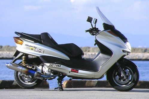 OUTEX アウテックス OUTEX.R-BSTG フルエキゾーストマフラー マジェスティ250SG03J YAMAHA ヤマハ マフラー