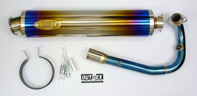 OUTEX アウテックス OUTEX.R-BSTG フルエキゾーストマフラー マジェスティ250SG20J YAMAHA ヤマハ マフラー