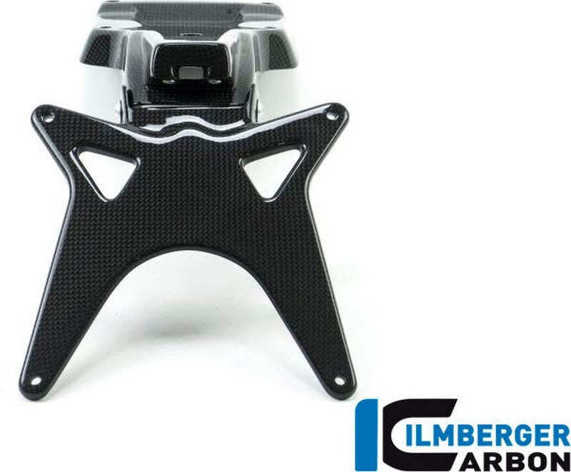 ILMBERGER イルムバーガー ナンバープレートホルダー ショート グロスカーボン MONSTER 1200S 1200 DUCATI ドゥカティ フェンダーレスキット フェンダー関連 外装