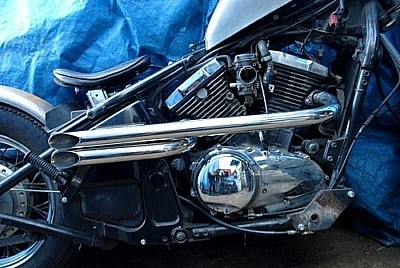 楽天市場】Garage T&F ガレージ ショットガンマフラーS-2 ドラッグ