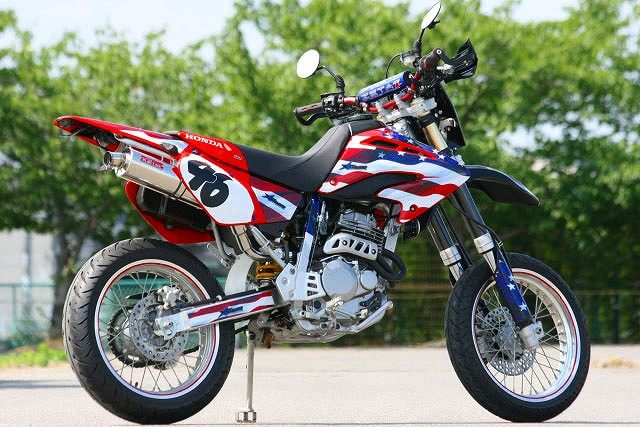 K2TEC ケイツーテック K-Dirt「ケイ・ダート」スリップオンマフラー (モタードタイプ) 極小バッフル装着タイプ XR250 HONDA ホンダ スリップオンマフラー マフラー｜ウェビック　店