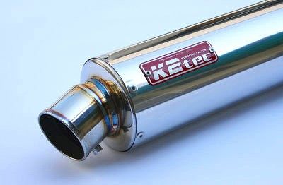 K2TEC ケイツーテック 汎用サイレンサー チタン STD S6 100・520・60.5／P50 バンド 補修・汎用サイレンサー マフラー
