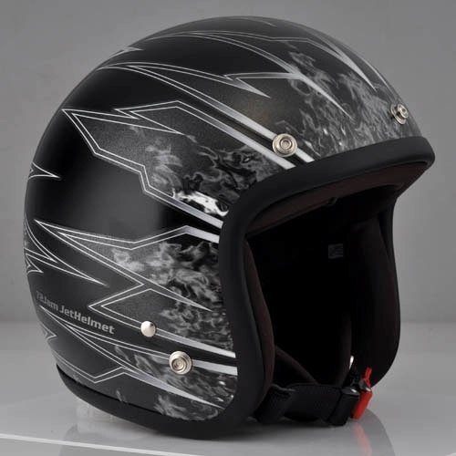 72JAM 72ジャム ジェットヘルメット STING BLACK スティング ブラック ヘルメット