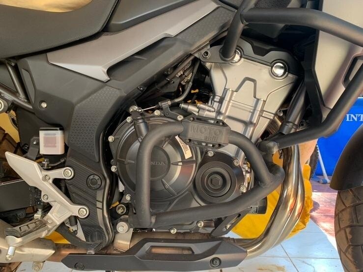 MOTOSKILL モートースキール Lower Crash bar CB500X Y12-18 V.2 HONDA ホンダ エンジンガード フレーム｜ウェビック　店
