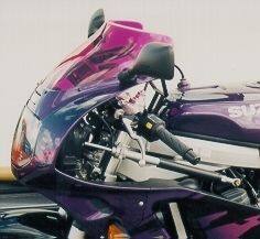 MRA エムアールエー スクリーン スポイラー GSX-R750 SUZUKI スズキ 外装 カラー：クリア/グラデーション無し