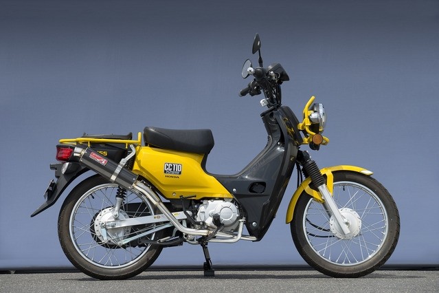 YAMAMOTO RACING ヤマモトレーシング SUS アップ カーボンマフラー CROSS CUB HONDA ホンダ フルエキゾーストマフラー マフラー