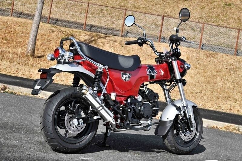 BEAMS ビームス R-EVO 政府認証 DAX125 HONDA ホンダ フルエキゾーストマフラー マフラー サイレンサータイプ：ステンレスサイレンサー／重量：3.15kg【純正5.4kg】