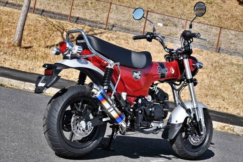 BEAMS ビームス R-EVO 政府認証 DAX125 HONDA ホンダ フルエキゾーストマフラー マフラー サイレンサータイプ：チタンサイレンサー／重量：3.05kg【純正5.4kg】