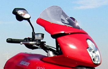 MOTO CORSE モトコルセ オプティカル ウインドスクリーン MULTISTRADA 1000DS [ムルティストラーダ] 1100 DUCATI ドゥカティ スクリーン 外装