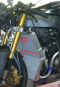 H2O Performance エイチツーオーパフォーマンス レーシングラジエターキット ZX-10R KAWASAKI カワサキ ラジエーター 冷却関連 エンジン