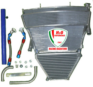 H2O Performance エイチツーオーパフォーマンス レーシングラジエター/オイルクーラーキット GSX-R1000 SUZUKI スズキ ラジエーター 冷却関連 エンジン