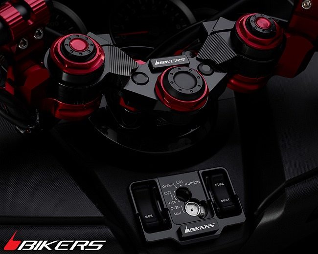 BIKERSバイカーズキースイッチカバーカラー:グリーンFORZA300HONDAホンダ