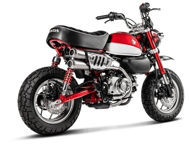 AKRAPOVIC アクラポビッチ スリップオンライン MONKEY125 HONDA ホンダ スリップオンマフラー マフラー｜ウェビック　店