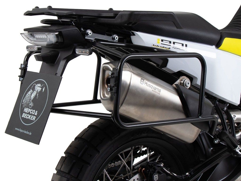 HEPCO＆BECKER ヘプコ＆ベッカー サイドケースホルダー Norden 901 Expedition HUSQVARNA ハスクバーナ バッグ・ボックス取り付けステー 車体用バッグ・ケース