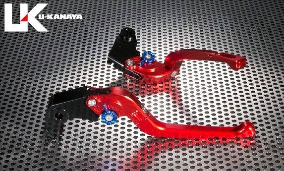 10246円 国内送料無料 U-KANAYA ユーカナヤ 可倒式Rタイプ アルミビレットレバーセット レバーカラー