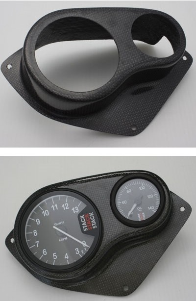 SPEED CARBON スピードカーボン コルサタイプメーターパネル 80／52mm 916 916シリーズ全般 DUCATI ドゥカティ メーターパネル メーター・インジケーター関係 電装系