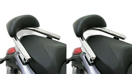 WirusWin ウイルズウィン バックレスト付き 38Φタンデムバー ブライアントタイプ スモール フェイズ HONDA ホンダ