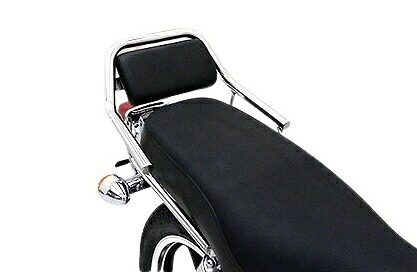 WirusWin ウイルズウィン バックレスト付き タンデムバー YB125 YAMAHA ヤマハ グラブバー・タンデムバー・シーシーバー 外装