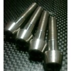 TITANIUM64 チタニウムロクジュウヨン フロントアクスルピンチボルト ZX-10R KAWASAKI カワサキ その他アクスル関連オプション・補修部品 ホイール関連 足回り