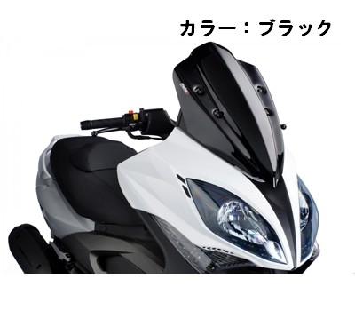 Puig プーチ V-TECH スポーツ スクリーン XCITING 500 KYMCO キムコ 外装|ウェビック 店