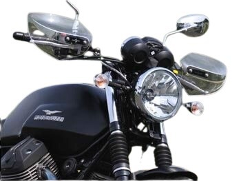 CHIC DESIGN シックデザイン ガイラガントレット V7 Stone MOTOGUZZI モトグッチ ハンドガード・ナックルガード ハンドル周辺パーツ ハンドル｜ウェビック　店