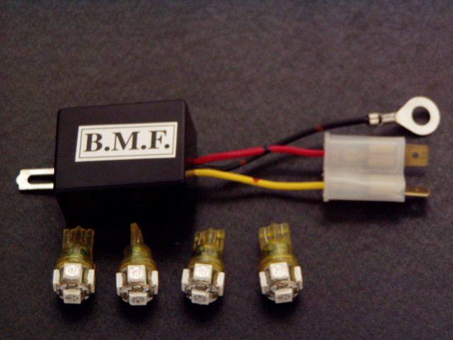 B-MOON FACTORY ビームーンファクトリー LEDウインカーバルブ/デジタルリレーセット GRANDAXIS [グランドアクシス] YAMAHA ヤマハ ウインカーリレー 灯火類 電装系