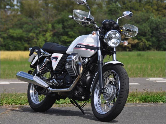 CHIC DESIGN シックデザイン ガイラガントレット V7 CLASSIC MOTOGUZZI モトグッチ ハンドガード・ナックルガード ハンドル周辺パーツ ハンドル｜ウェビック　店