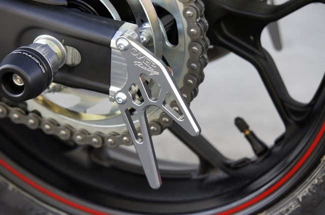 OVER オーヴァー スタンドフックセット MT-25 YZF-R25 MT03 YZF-R3 YAMAHA ヤマハ スタンドフック フレーム|ウェビック 店