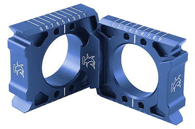 HammerHead ハマーヘッド アクスルブロック WR250F WR250R WR250X モタード WR450F YZ125 YZ250 YZ250F YZ450F YAMAHA ヤマハ アクスルブロック・チェーンアジャスター 足回り