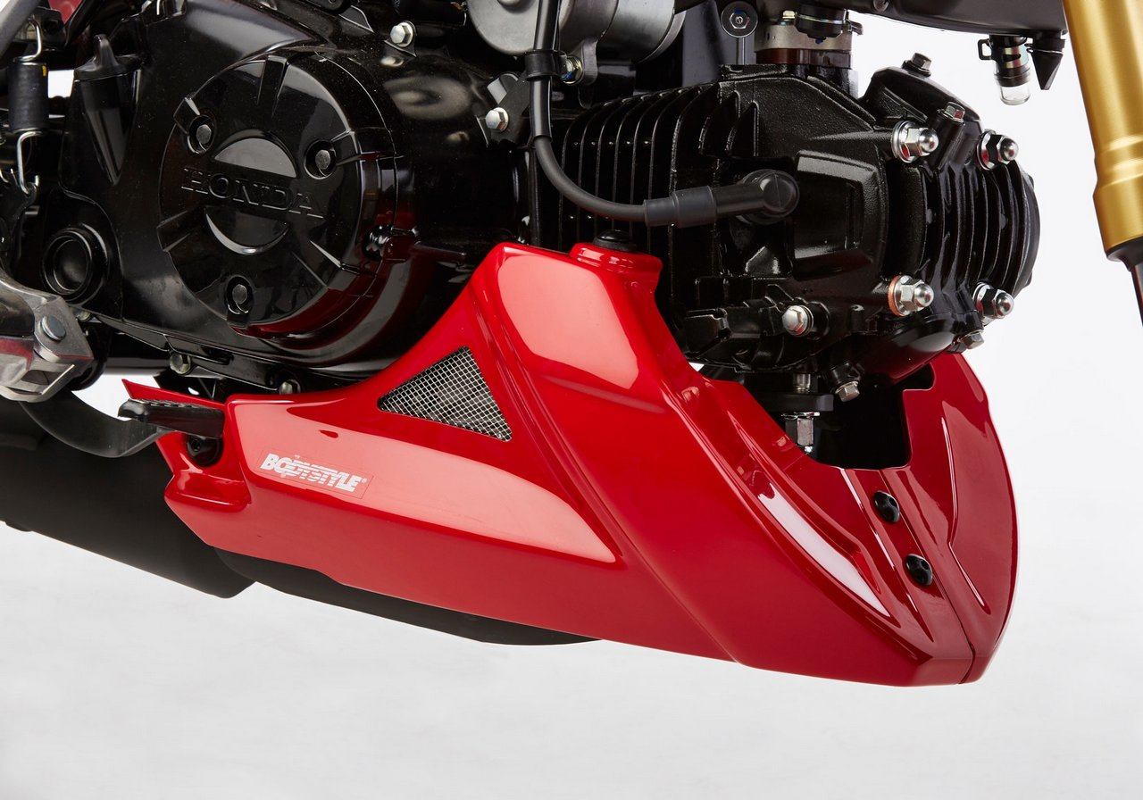 BODY STYLE ボディースタイル アンダーカウル (ベリーパン)(Sportsline belly pan) MSX125 HONDA ホンダ カウル関連 外装 カラー：無塗装(unpainted)