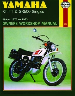 2512円 最大51%OFFクーポン HAYNES ヘインズ サービスマニュアル SR500 TT500 XT500