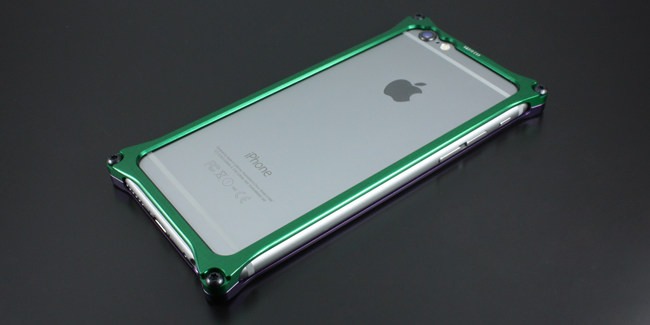 GILD design ギルドデザイン ソリッドバンパー for iPhone6／S (EVANGELION Limited) スマートフォンケース 電子機器類 カラー：エヴァンゲリオン初号機 [商品コード：GIEV-242PGB]｜ウェビック　店