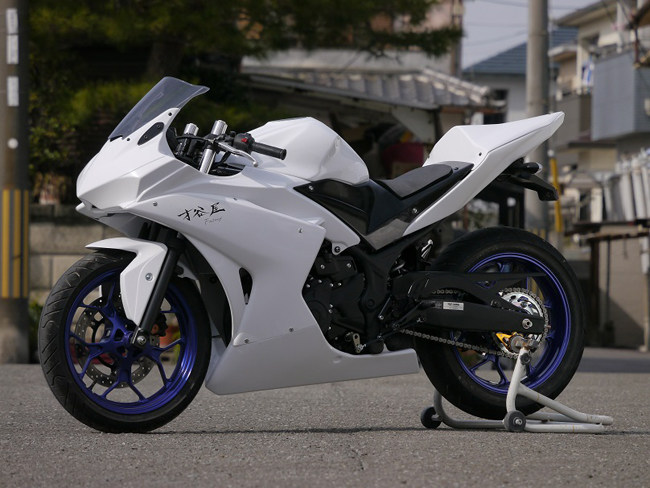 EIGHT(才谷屋) エイト(サイタニヤ) フルカウル＆シングルシートセット TYPE-2 YZF-R25 YZF-R3 YAMAHA ヤマハ フルカウル・外装セット カウル関連 外装｜ウェビック　店