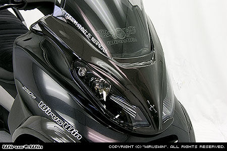 WirusWin ウイルズウィン フロントマスク MP3 PIAGGIO ピアジオ その他スクーター外装 カウル関連 外装