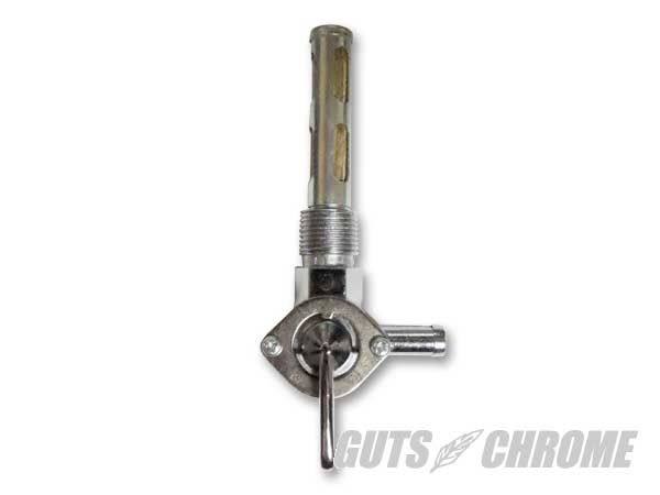 GUTS CHROME ガッツクローム V-TWIN製 3/8ガスコック 右出し 燃料コック 燃料関連 エンジン