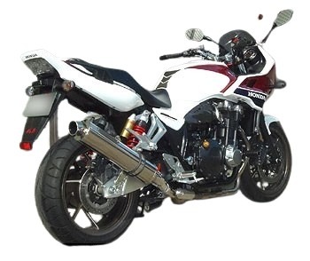 techserfu テックサーフ [ZEEX SLIP-ON SUPER STAINLESS MUFFLER]ジークス スリップオン スーパーステンレス マフラー CB1300SB [スーパーボルドール] 14-19 HONDA ホンダ スリップオンマフラー エキゾーストタイプ：スタンダード